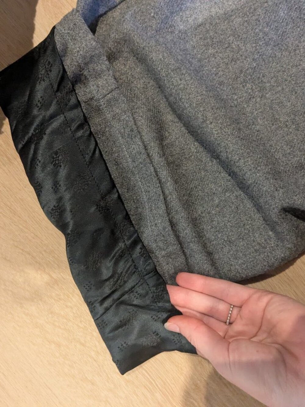 Wild Pony Wide Leg Wool Pants Small Silk Lining ~2016-2018 - Picture 5 of 7